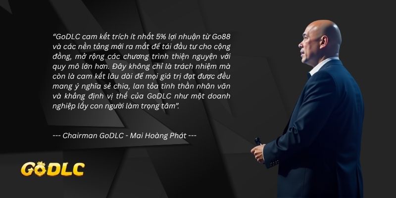 Chiến lược phát triển hệ sinh thái giải trí số toàn diện 2025 của GoDLC 3 GoDLC coi trọng trách nhiệm với cộng đồng song hành đi đôi với sự phát triển